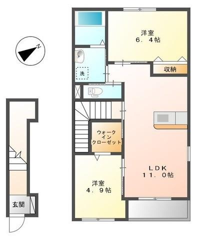 クオーレ　Ⅰの間取り画像
