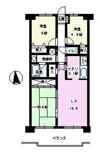 ガーデンコート大宮本郷の間取り画像