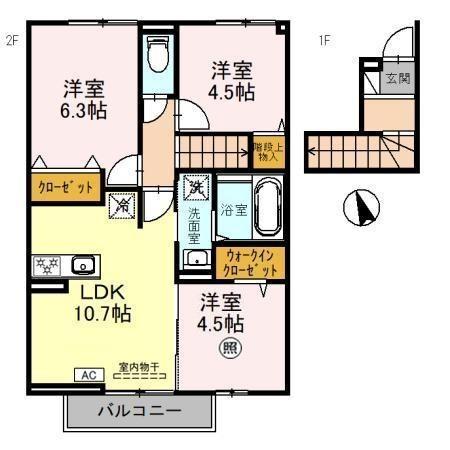 ファミーユ　Ｔの間取り画像