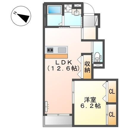 ファンタジアの間取り画像