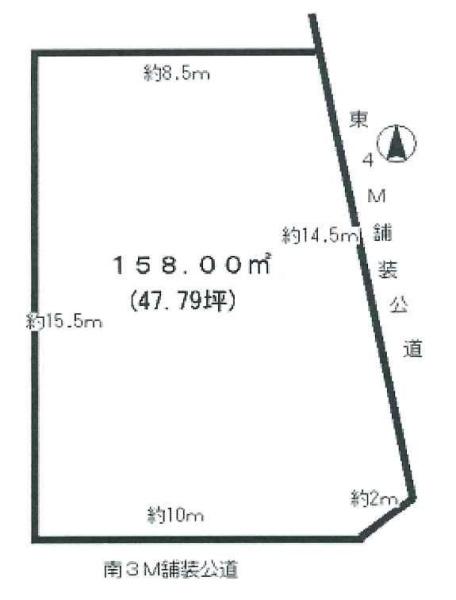 上尾市本町土地の間取り画像