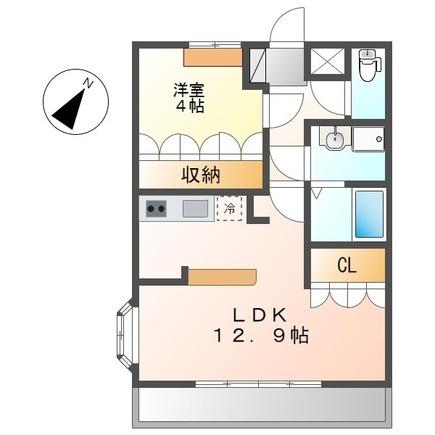 ライム・ライト・アゲオ参番館の間取り画像