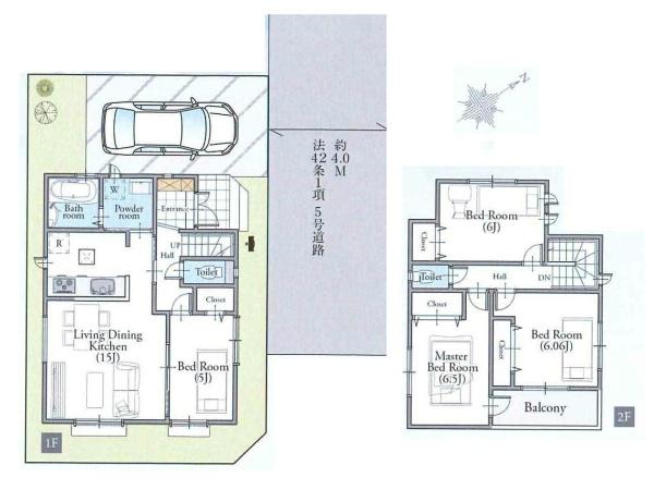 上尾市柏座戸建 新築一戸建