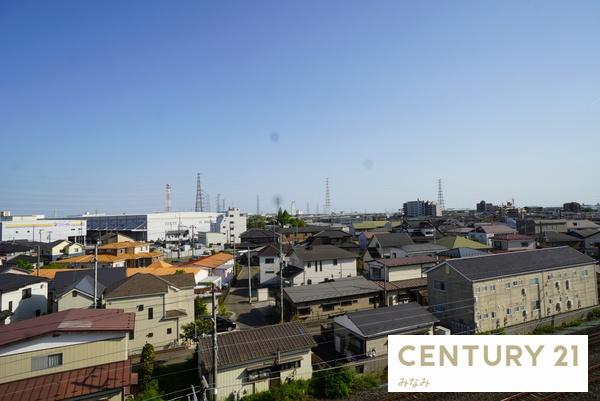 チサンマンション中野栄の現地からの眺望画像