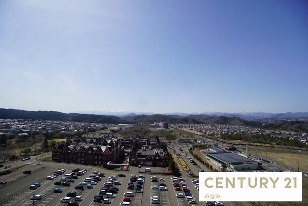 錦ケ丘セントラルハイツの現地からの眺望画像