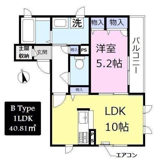 ブルームコートの間取り画像
