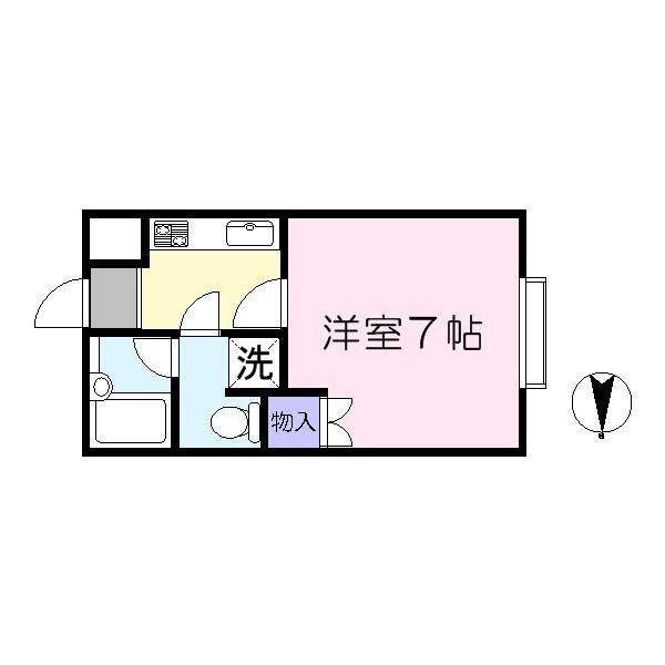 リヴェルテ生駒の間取り画像