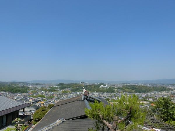 生駒市あすか野北２丁目の中古一戸建の現地からの眺望画像