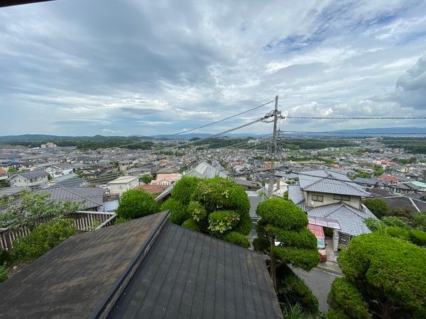 生駒市あすか野北２丁目の中古一戸建の現地からの眺望画像