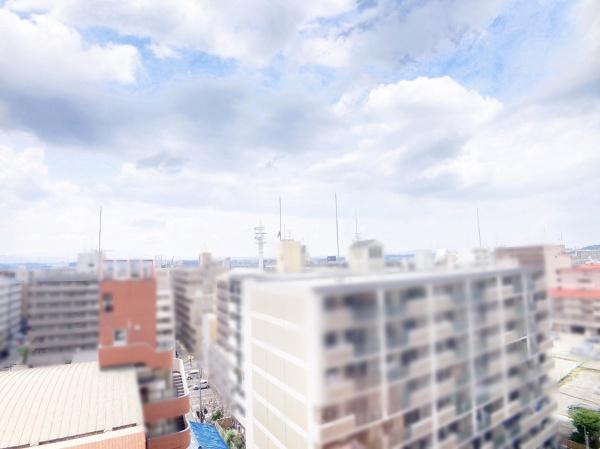 東急ドエル奈良パークビレッジ８号棟の現地からの眺望画像