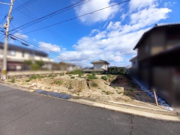 奈良市帝塚山5丁目　売土地の現地土地写真画像