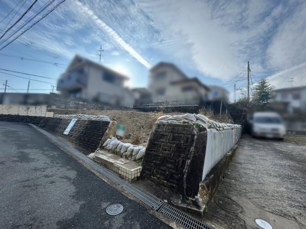 生駒市西松ケ丘　売土地の現地土地写真画像