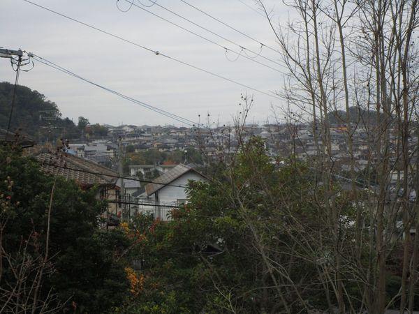 奈良市左京1丁目　中古一戸建の現地からの眺望画像