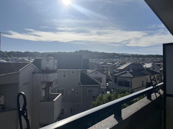 ライオンズマンション奈良帝塚山の現地からの眺望画像