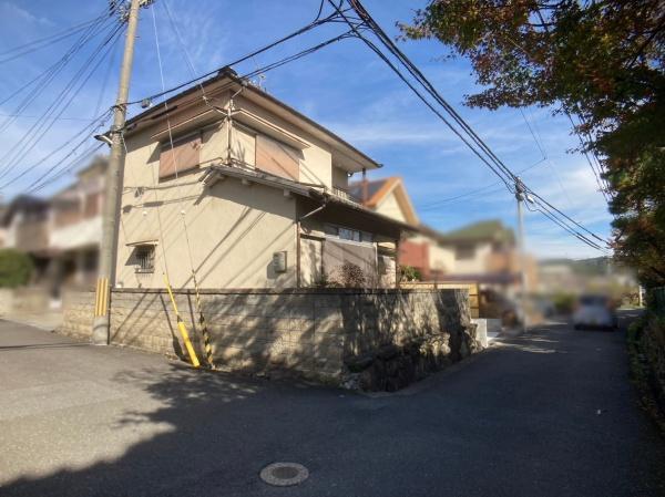 生駒市壱分町の土地の前面道路含む現地写真画像
