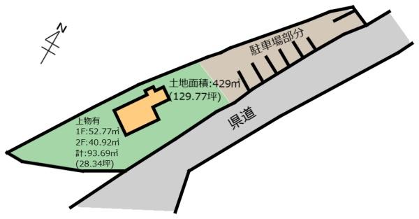 生駒市元町２丁目の土地の間取り画像