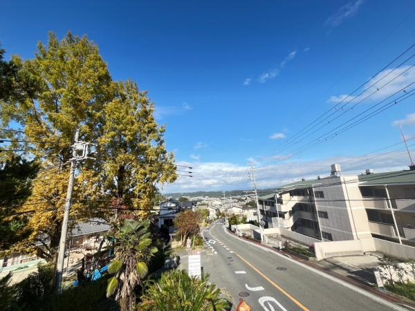 生駒市元町２丁目の土地の現地からの眺望画像