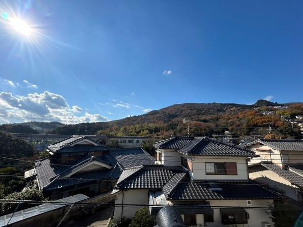 生駒市緑ヶ丘　中古戸建の現地からの眺望画像