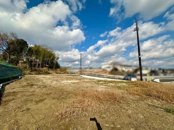 奈良市宝来町　売土地　1区画【建築条件なし】の現地土地写真画像