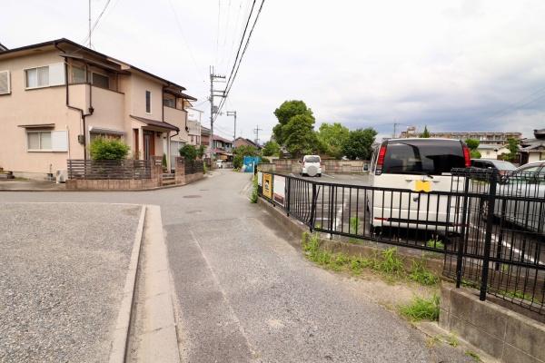 大和郡山市新木町の土地の前面道路含む現地写真画像