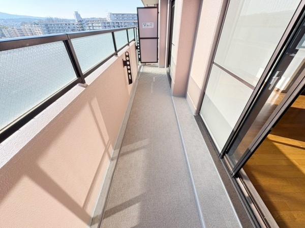ヴィルヌーブ学園前Ⅰコンセルトのバルコニー画像