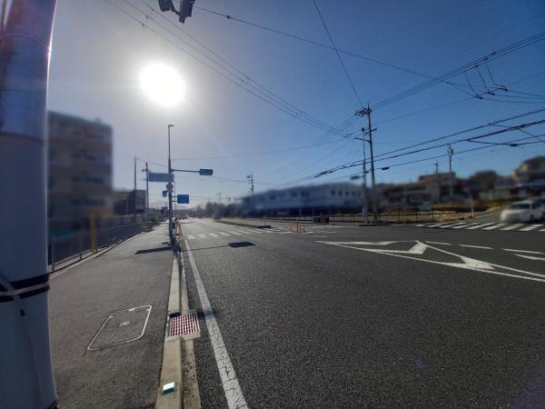 王寺町本町4丁目　売土地の前面道路含む現地写真画像