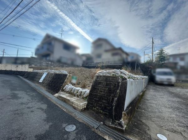 生駒市西松ヶ丘　売土地の現地土地写真画像