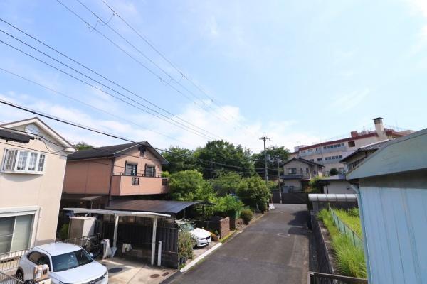 奈良市秋篠三和町２丁目の土地の現地からの眺望画像