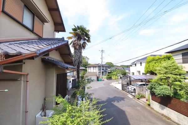 奈良市秋篠三和町２丁目の土地の現地からの眺望画像