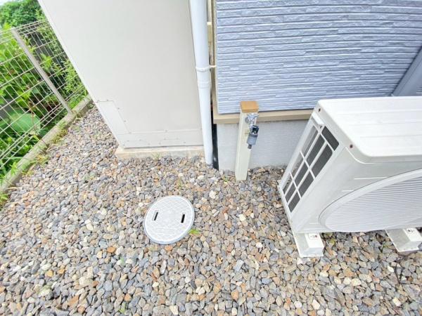 生駒市小平尾町の中古一戸建の庭画像
