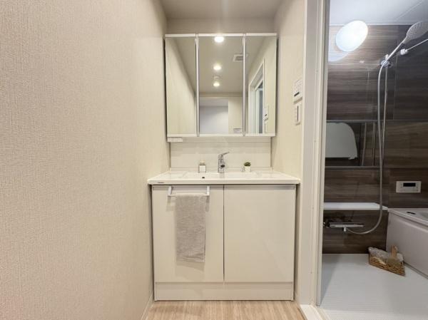 ヴェルナール富雄2番館の洗面台・洗面所画像