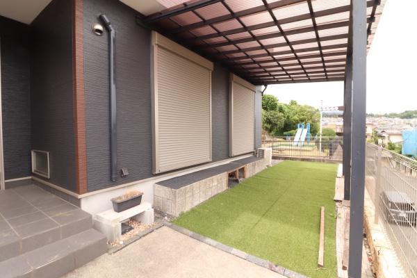 奈良市帝塚山1丁目の中古一戸建の庭画像