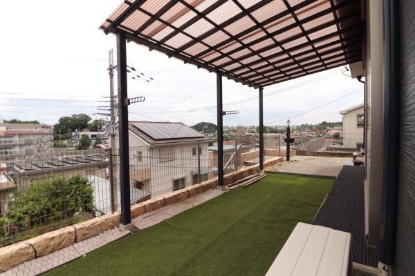 奈良市帝塚山1丁目の中古一戸建の庭画像