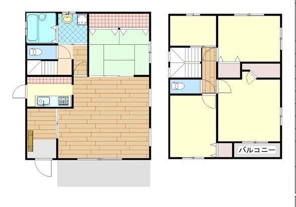 三郷町勢野北 中古戸建の間取り画像