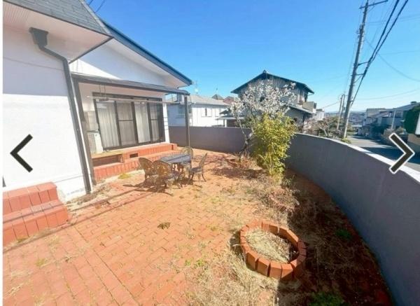 奈良市帝塚山1丁目 中古住宅の庭画像