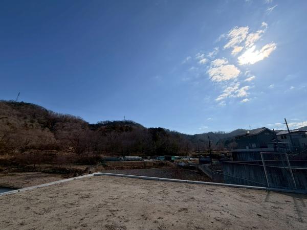 生駒市翠光台 新築住宅 1号地の現地からの眺望画像