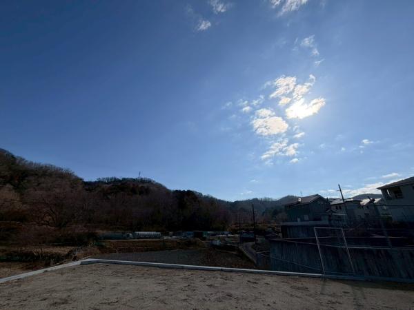 生駒市翠光台 新築住宅 2号地の現地からの眺望画像