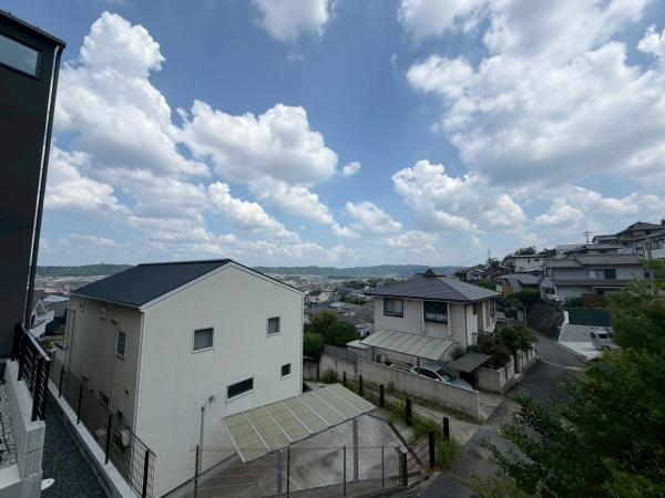 生駒市軽井沢 中古一戸建の現地からの眺望画像
