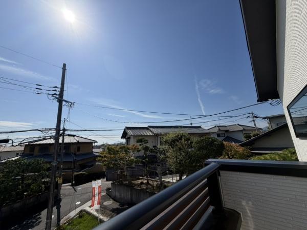 奈良市西大寺竜王町1丁目の新築一戸建の現地からの眺望画像