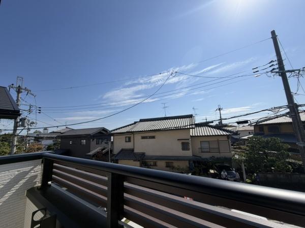 奈良市西大寺竜王町1丁目の新築一戸建の現地からの眺望画像