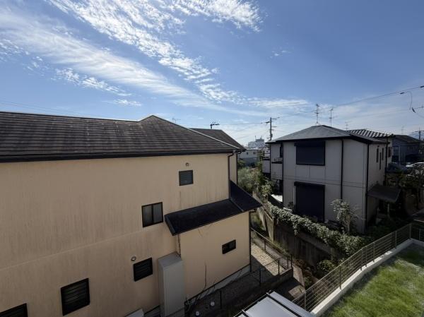 奈良市法蓮町の新築一戸建の現地からの眺望画像
