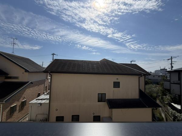 奈良市法蓮町の新築一戸建の現地からの眺望画像