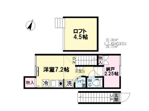 アイコート上井草の間取り画像