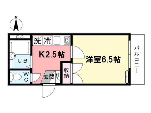 EXIVE西荻の間取り画像