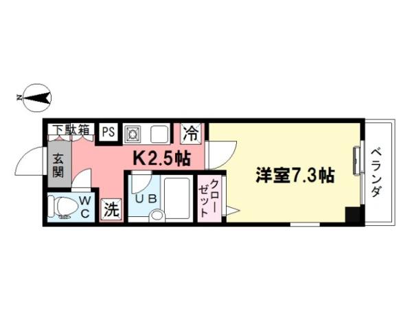 パルクベール上井草の間取り画像