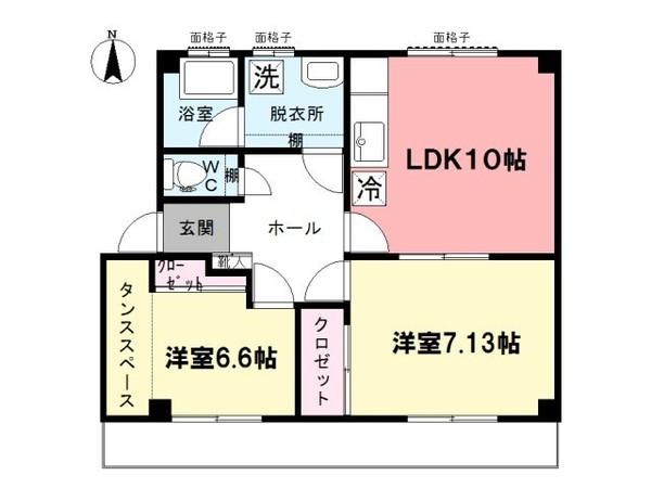 芝久保ハイツの間取り画像