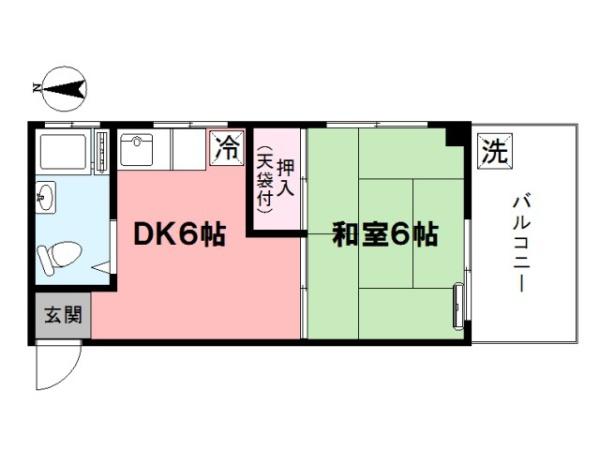 セントリーフ千川の間取り画像