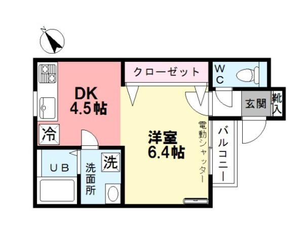 ブランミュールの間取り画像