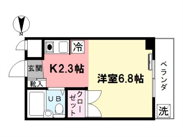 シャレードマルシンの間取り画像