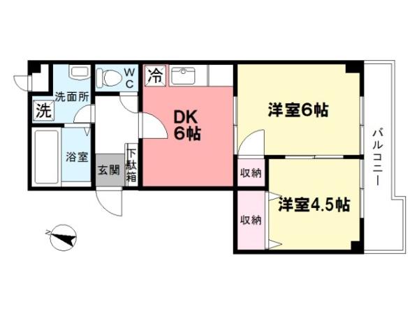 EXIVENERIMAの間取り画像